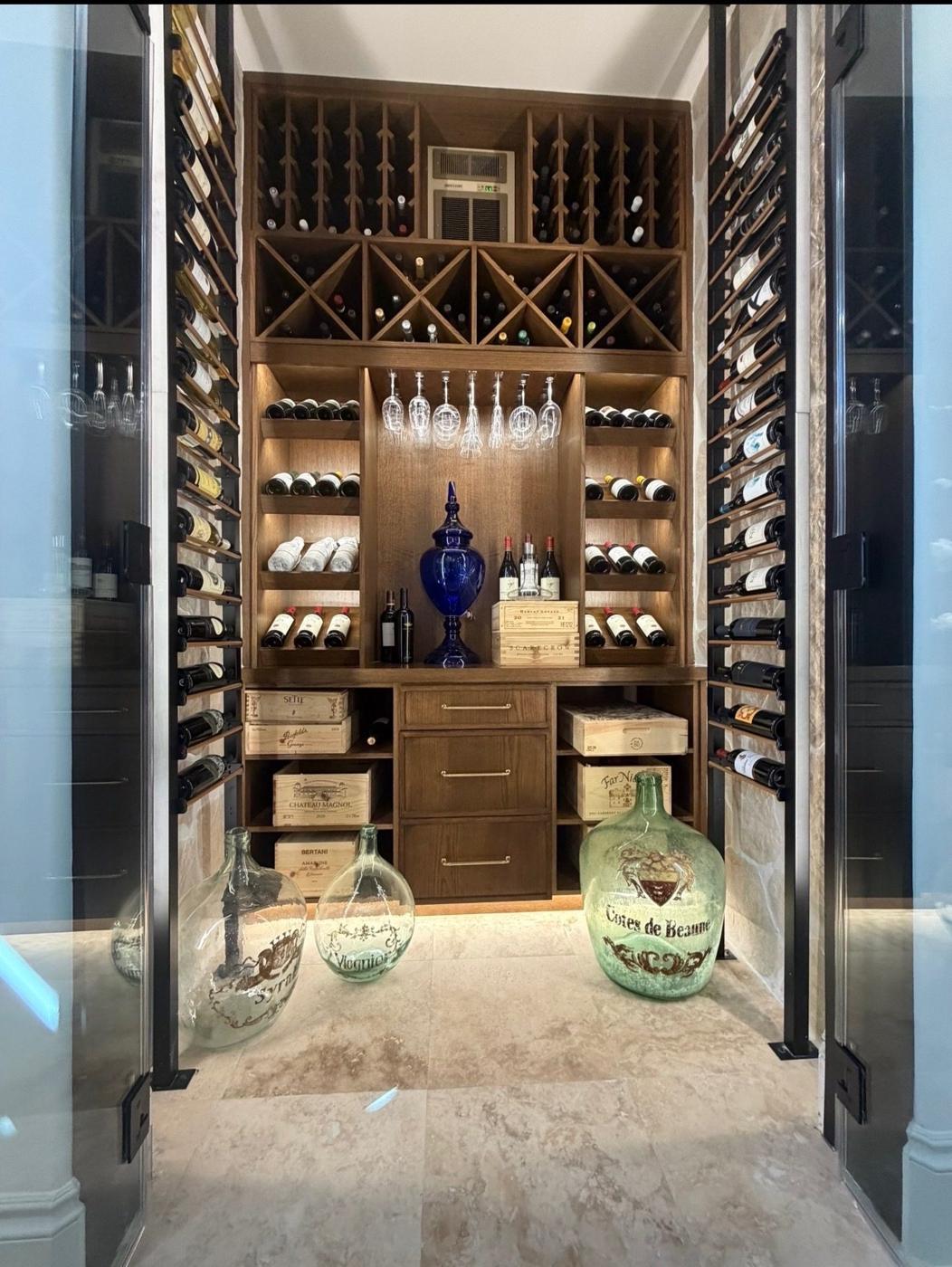 Custom wine room and home bar by Mike’s Magic, photo 2